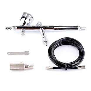 郡士喷笔气泵0.2/0.3 双动风调喷枪 PS270 PS289 290 喷嘴喷针