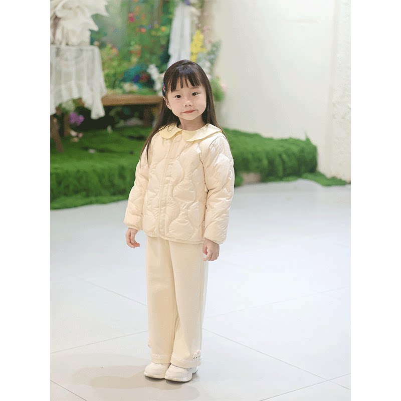 女童羽绒服2025新款儿童衣服轻薄羽绒内胆外套超好看小女孩棉服