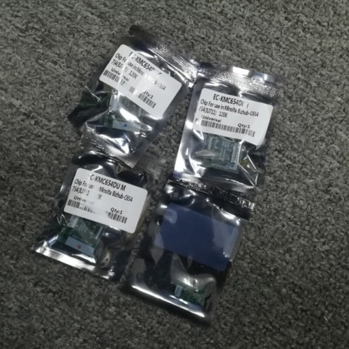 适用于科美  柯美 柯尼卡 美能达 C654 C754 e 硒鼓芯片 鼓芯片