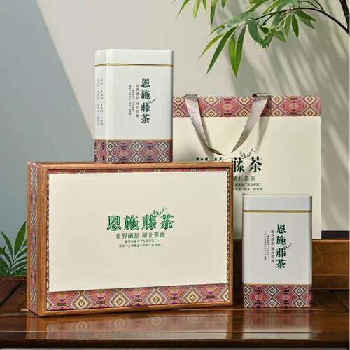 张家界莓茶5通用礼盒空盒ROM2克装藤茶施礼盒恩藤茶通0用礼盒空盒