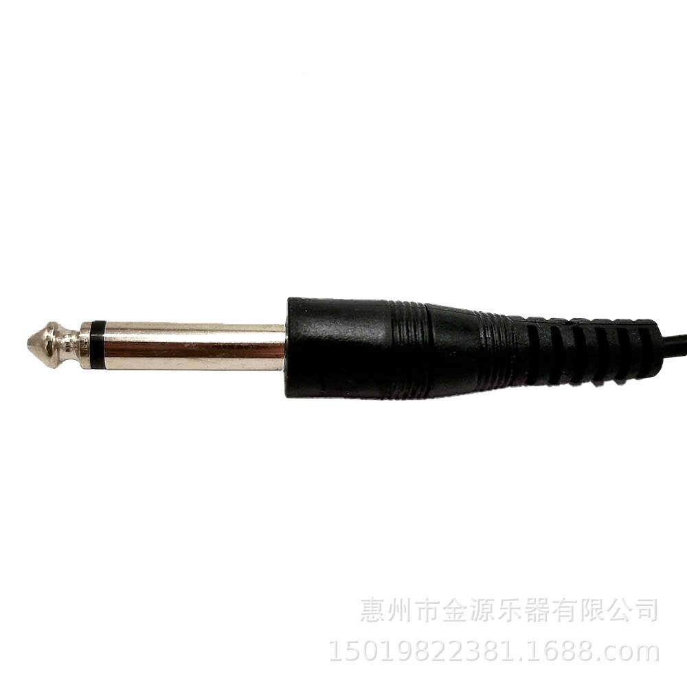 古头典民谣贴片拾音器QPK木式吉他吸附拾音通器6.35用插免开孔三