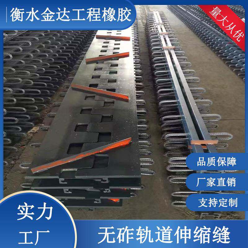 铁路铝合金缩缝挡砟盖板接板连伸缩伸置有冀金达装砟轨道高铁伸缩