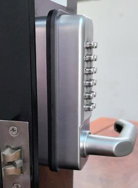 室纹锁防卧室密码门锁户外庭院门按键机械内密码SDMP23-S锁锌合指