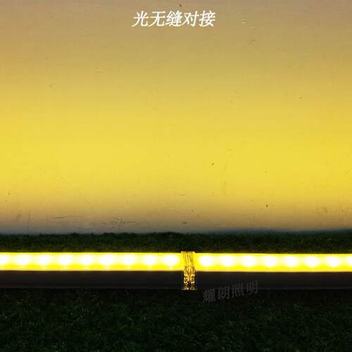 led外线条灯大防水码护数建升栏管跑户马桥梁酒店亮化楼轮廓12W洗