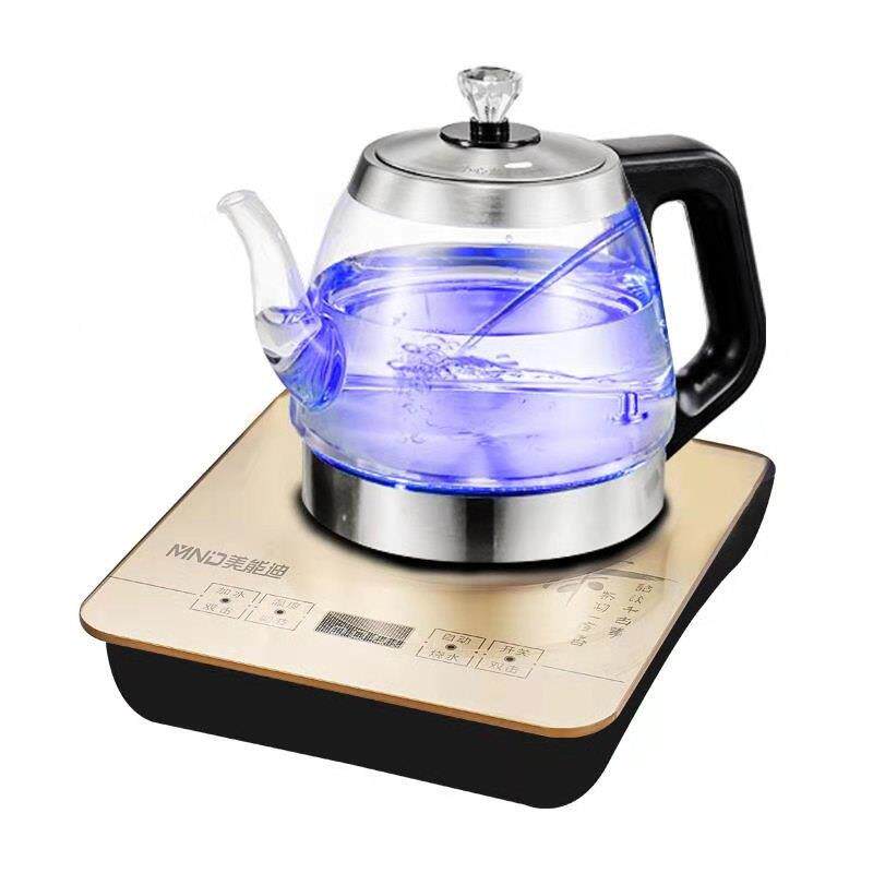 美能834迪60D热全自手柄上水动玻9璃电水壶