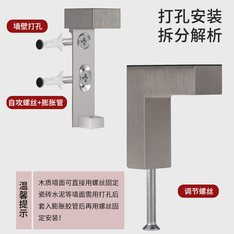 威诺达锌合金玻璃夹屏风夹F号夹玻璃层板办公桌大夹托隔嘴鱼固定,基础建材,玻璃夹,淘宝优惠券,粉丝福利购,淘宝优惠卷