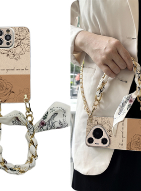 vivo斜挎x200pro手机壳s19电镀玫瑰100适y用plus硅iqoo12胶ultra全8包7防6摔5/neo/3/4女g/z/0/t/9/2/1/mini