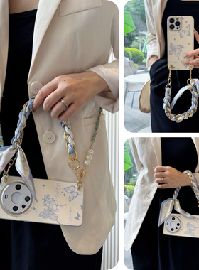 vivo斜挎x200pro手机壳s19电镀银100适y用s硅iqoo12胶ultra/plus全8包7防6摔5/neo/3/4女g/z/0/t/9/2/1/mini