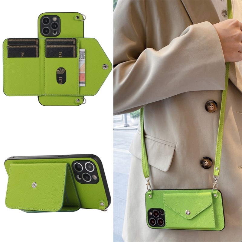 华为nova10皮质斜挎零钱包手机壳