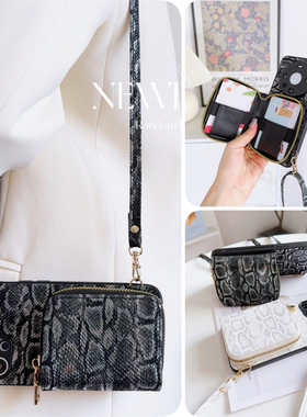 reno12pro蛇皮纹零钱包手机壳g适用oppo斜+挎s卡e包k皮f质z挂ace绳r全plus包9防8摔7新6款5时4尚3标2准1/0