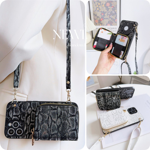 女款全包硅胶软壳时尚斜挎防摔