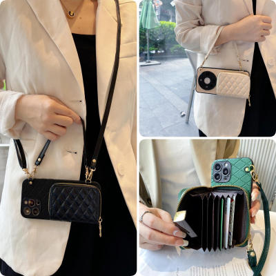 女款全包硅胶软壳时尚斜挎防摔