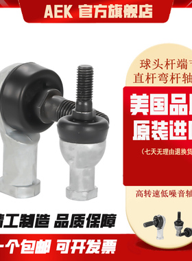 美国AEK进口正牙弯杆SQ10-RS-1反牙直杆SQZ10-RS-1SQ12-RS轴承