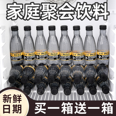 新品促销苏打水300ml无糖无气弱碱健康解渴果味饮料实惠整箱