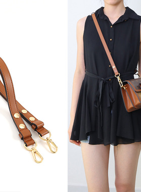 适用lv达芙妮Dauphine邮差包woc链条替换宽背带肩带包带腋下配件