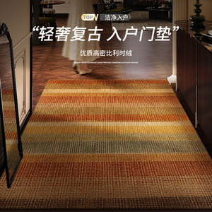 入户门垫轻奢进门玄关地毯