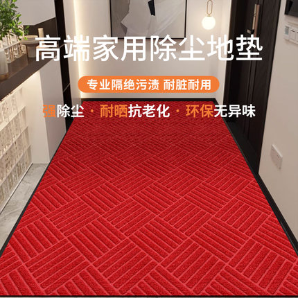 入户门防滑地垫家用室外玄关进门除尘地毯吸水耐磨可裁剪门口垫子