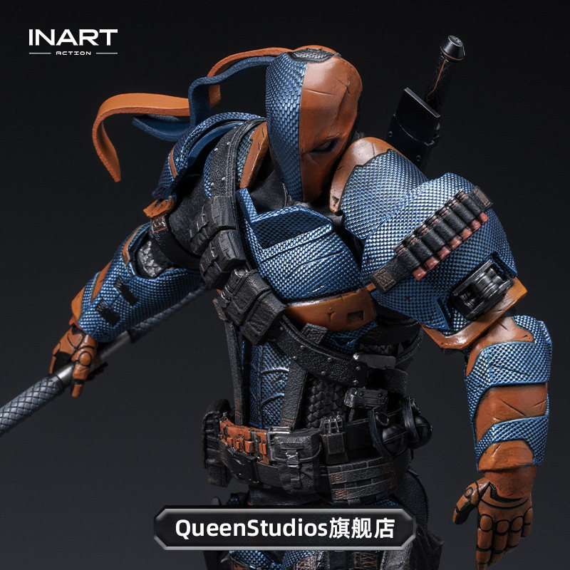 thumbnail for [Prepayment] INART Action - Batman: Arkham Origins - Deathstroke actionable figure