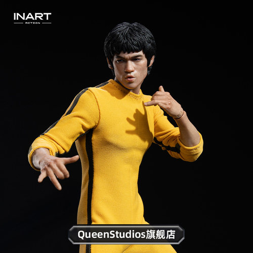 【预付款】INART Action-李小龙（黄色套装）1/12可动人偶