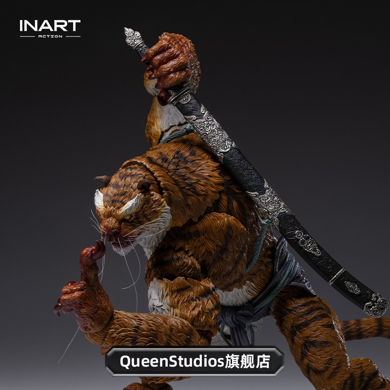 【预付款】INART Action-《黑神话：悟空》虎先锋1/12可动人偶图片