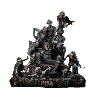 【现货】Space IX & QueenStudios 狂笑蝙蝠侠王座1/4全身像