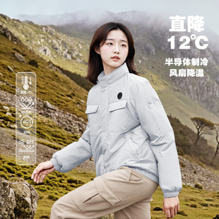 半导体制冷衣黑科技降温充电马甲外套高温作业背心风扇衣服空调服