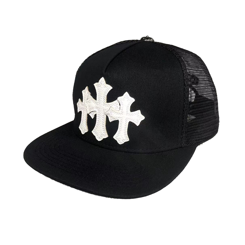 thumbnail for Hat cross spring and summer sunshade mesh cap baseball cap Korean version of the sunscreen hat wild fashion tide brand flat edge ins