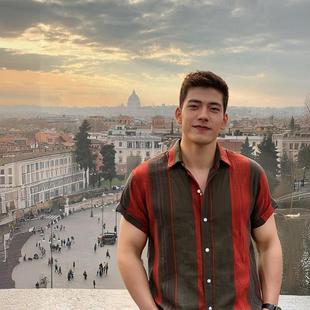 男士 宽松翻领印花衬衣美式 大码 Men 衬衫 新款 短袖 潮 Shirts2025夏季