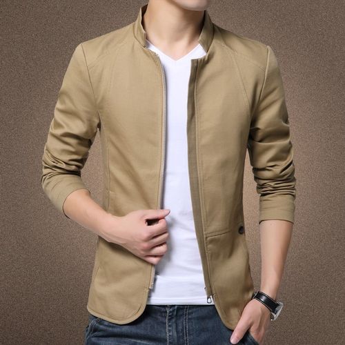 男工装夹克Men's Safari Jacket MIlitary Jackets Coat for Men