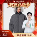 美式 毛领连帽棉服外套男秋冬新品 复古加厚派克服 Achock官方店