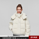 重磅纯色加厚保暖棉服羊羔绒立领防风外套女 冬季 Achock官方店