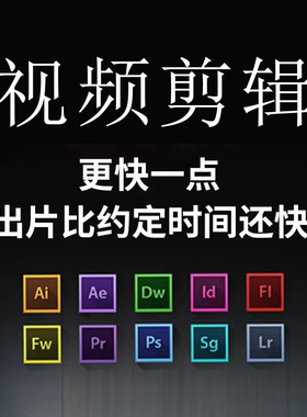 抖音短视频pr剪映剪辑接单vlog代剪婚礼淘宝求婚游戏生日字幕制作