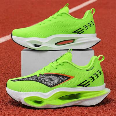 跑步鞋子男款2026新款网面透气青少年高中学生轻便软底竞速运动鞋