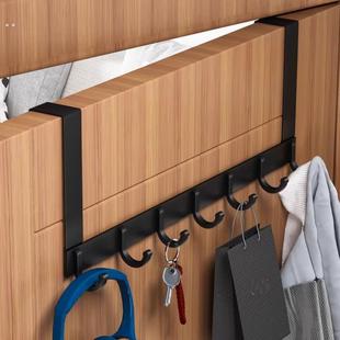 门后超薄挂衣架挂钩卧室门上免打孔无痕门背式收纳置物衣服衣帽钩
