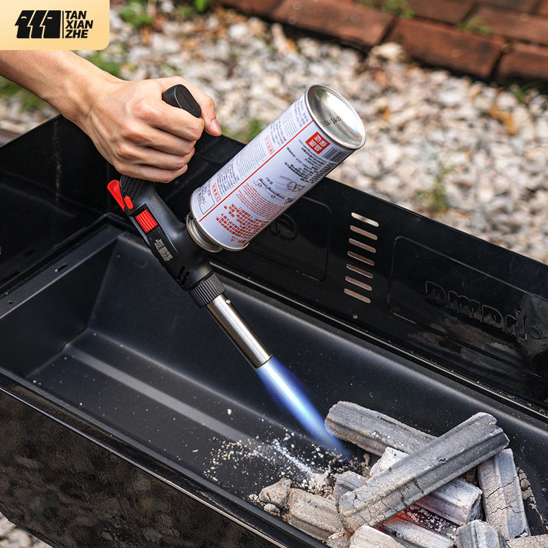 德国进口烧猪毛的枪头喷枪家用气罐手持喷火器枪烧肉猪皮烤枪商用