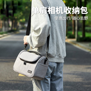 G95D 適用于松下S5M2 GF7 S5K GH6 S5M2X微單相機包S1 GX85相機單肩斜挎包G7 GX9 GF10 GF8GF9GK