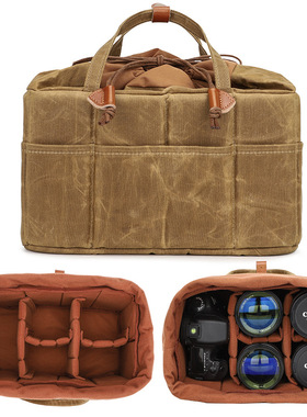 适用于松下相机包S5 S1 S5M2X G9 G95D G85 G7 GH4 GH5 GH6相机手提包奥林巴斯EM1 EM5 EM10 OMD内胆收纳镜头