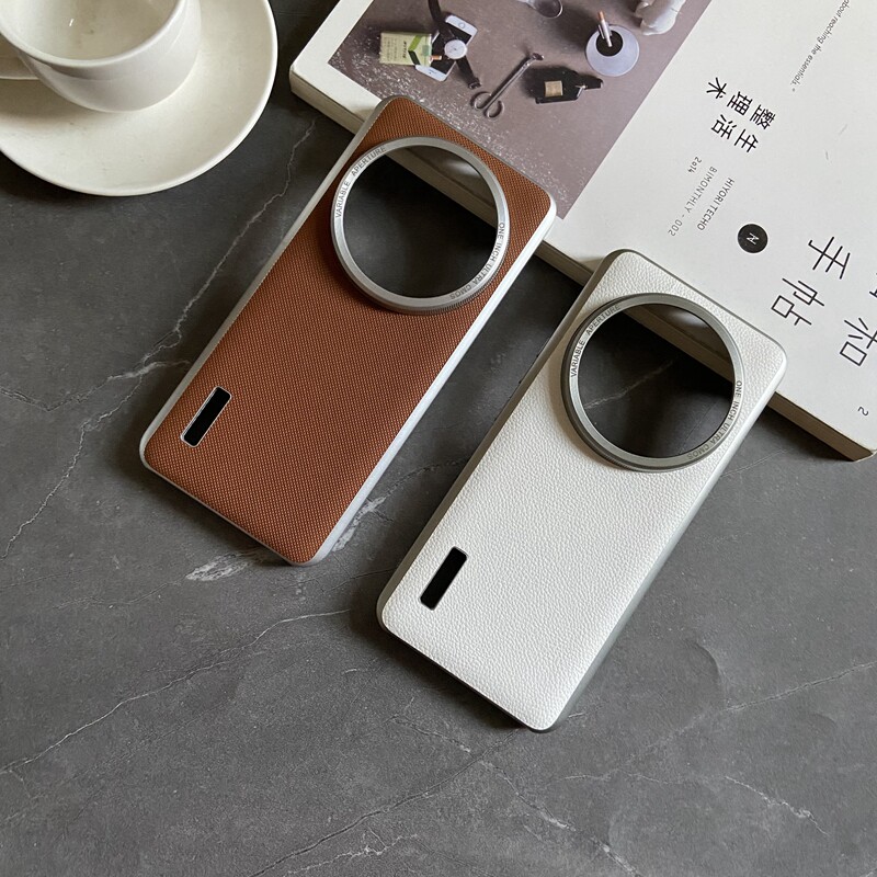 适用小米14ultra手机壳简约商务