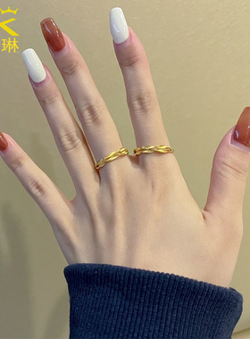 凯圣琳女足金戒指指环