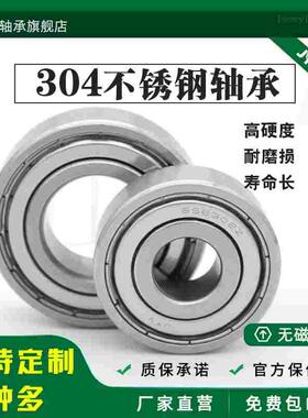 304不锈钢轴承S6300Z 6301 6302 6303 6304 6305 6306 6307 6308Z