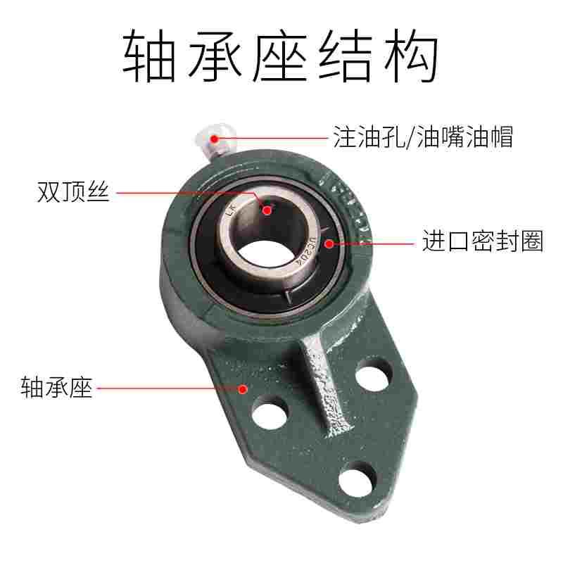 ucfb悬挂式轴承202 203 204 205 206 207 208 209 210 带座固定座