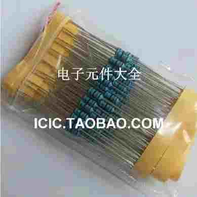 1% 1/2W 金属膜电阻 1.8R 1.8欧 色环电阻 1% 精度 5.81元有100只