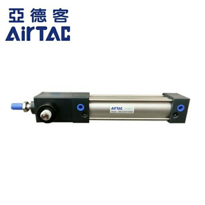 亚德客抱紧气缸BSC50X25X50X75X100X150X200X250X300X400X500S图片