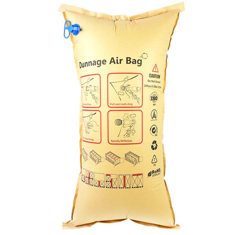 伏兴集装箱货柜缓冲充气袋高强度牛皮纸填充袋100cm*120cm10只