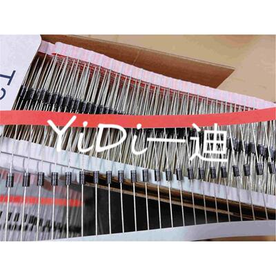 KED IN4007铜脚 1N4007 52长编带 4007 整流二极管直插  5K/盒