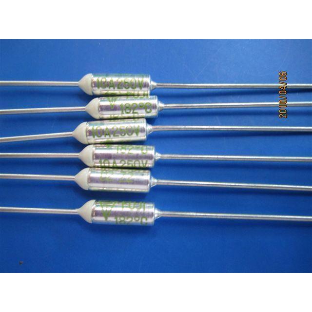 温度保险丝 S182J   250V 10A  182度 富士温度保险 原装正品