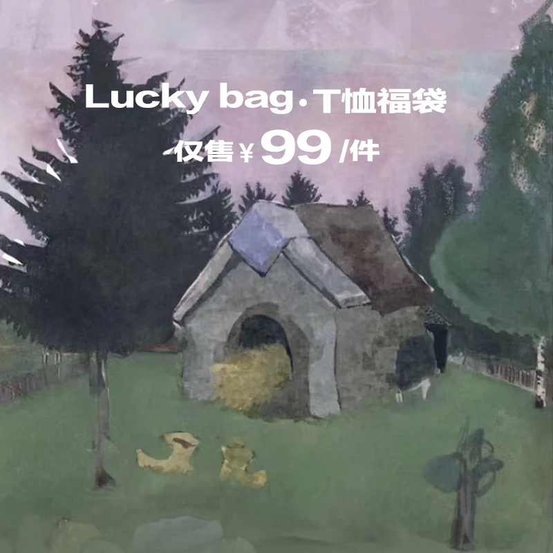 有茂密声清仓福袋随机一件T恤