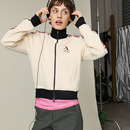 【香氛节】UMAMIISM 条纹华夫格小高领外套