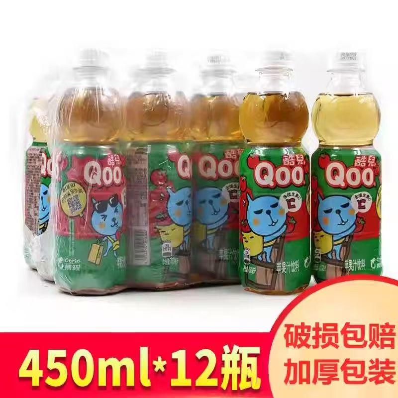 可口可乐美汁源酷儿苹果汁瓶装