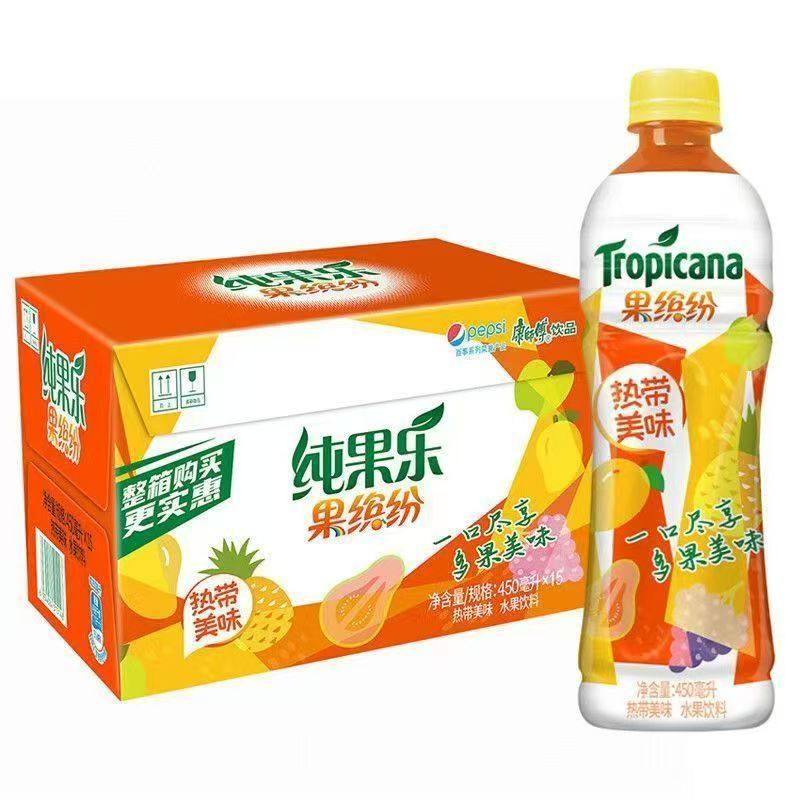百事可乐纯果乐450ml*15瓶